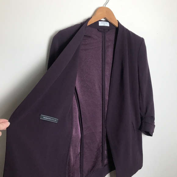 BABATON | XS POWER BLAZER ATELIER EGGPLANT JACKET - Picture 13 of 16